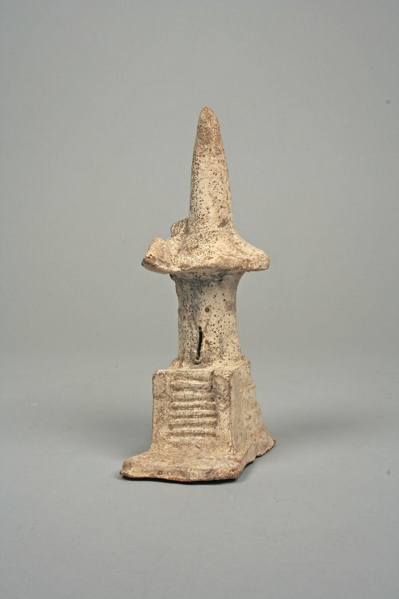 Temple Model, Ceramic, Mexica (Aztec)