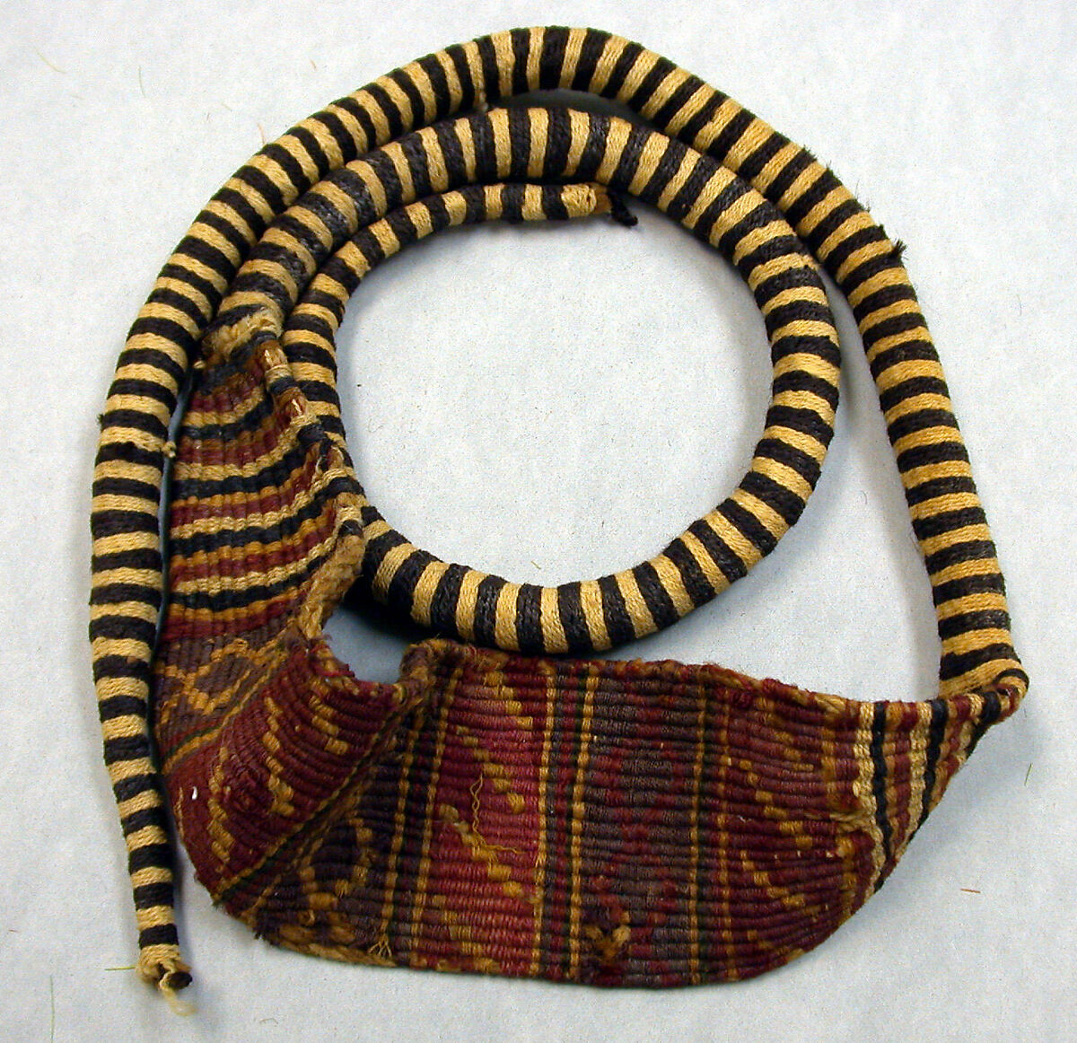 Sling, Camelid hair, Inca (?) 