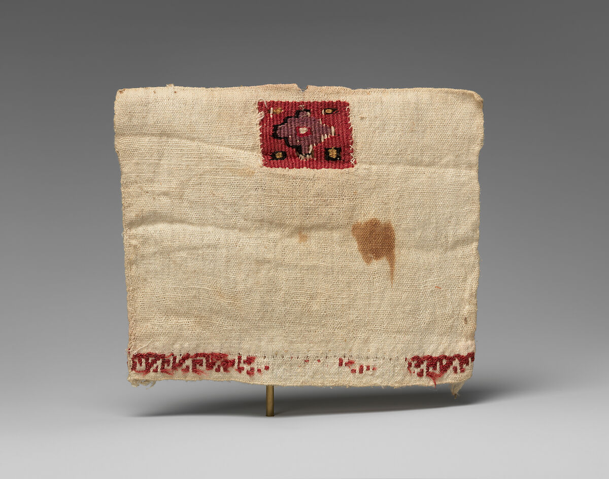 Miniature Tunic, Cotton, camelid hair, Inca