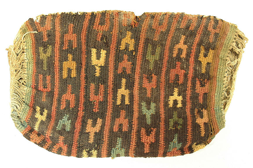 Cap, Cotton, camelid hair, Peruvian