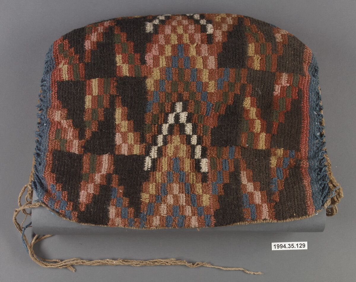 Cap, Cotton, camelid hair, Peruvian