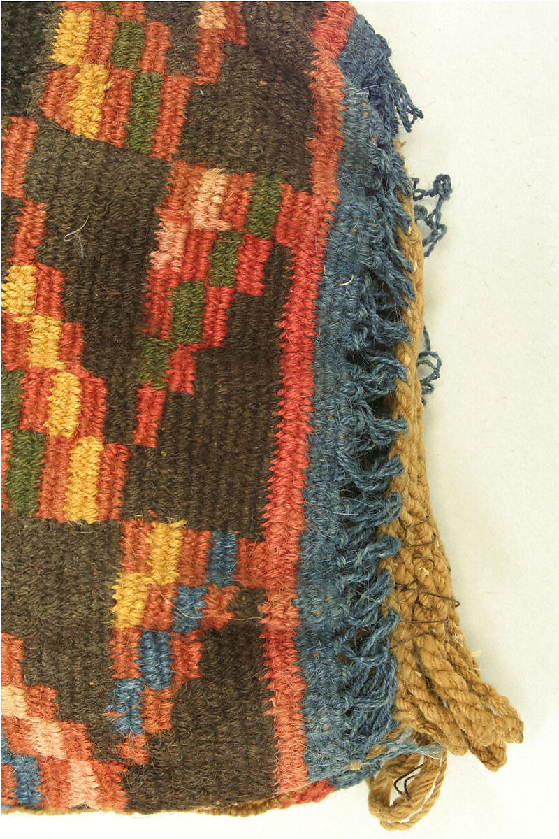 Cap, Cotton, camelid hair, Peruvian