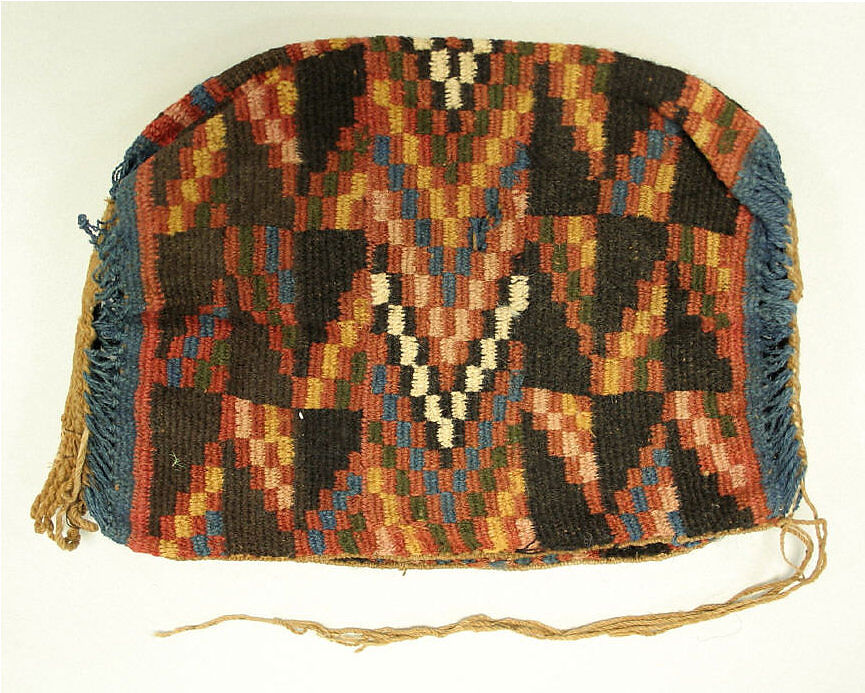 Cap, Cotton, camelid hair, Peruvian