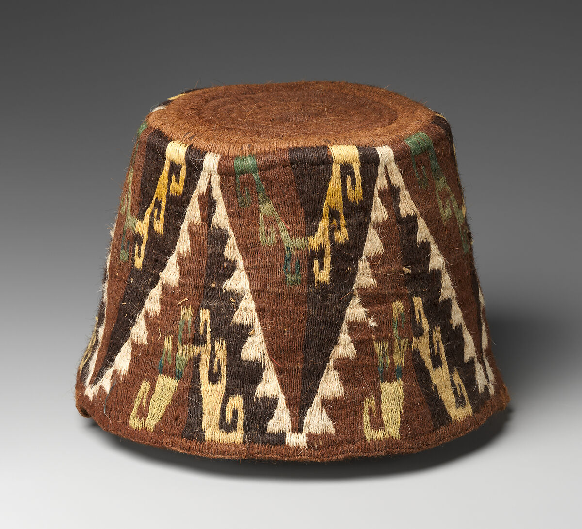 Cap, Camelid hair, Arica