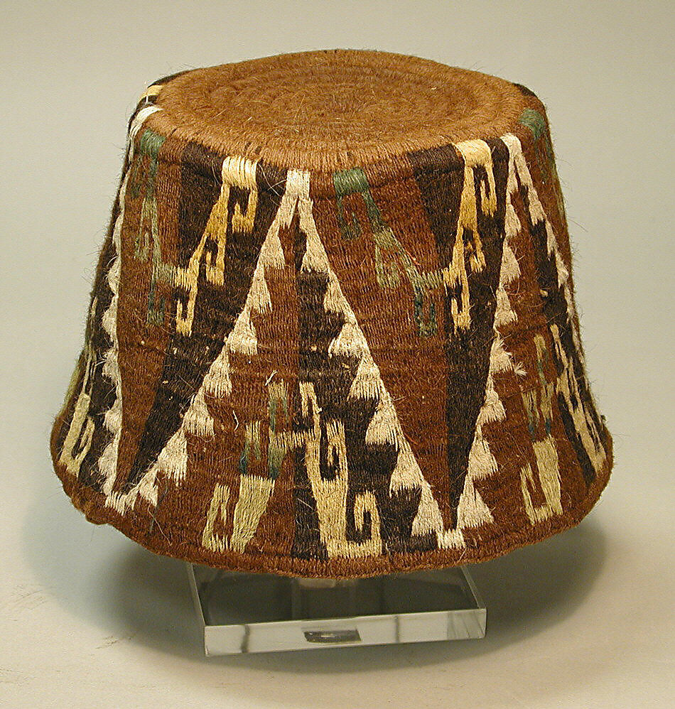 Cap, Camelid hair, Arica