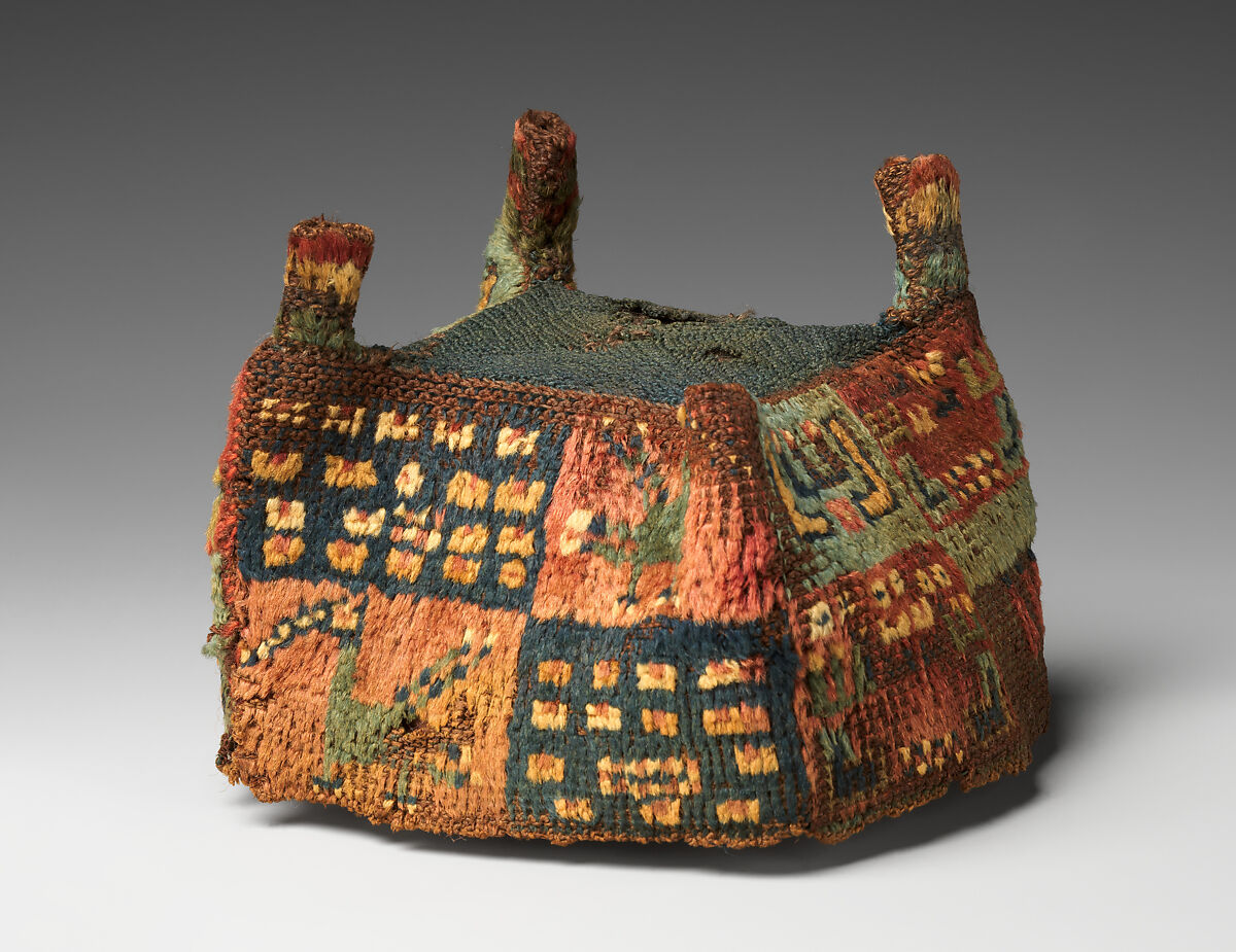 Four-Cornered Hat, Camelid hair, Wari