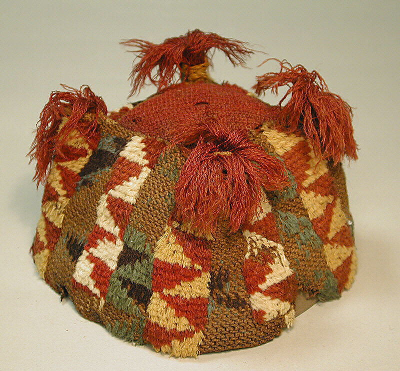 Four-Cornered Hat, Camelid hair, Wari