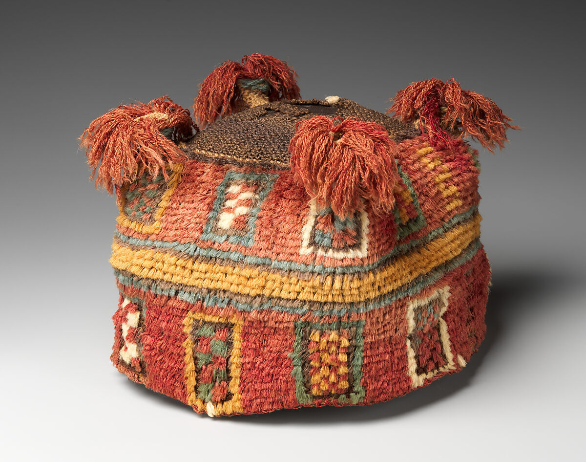 Four-Cornered Hat, Camelid hair, Wari