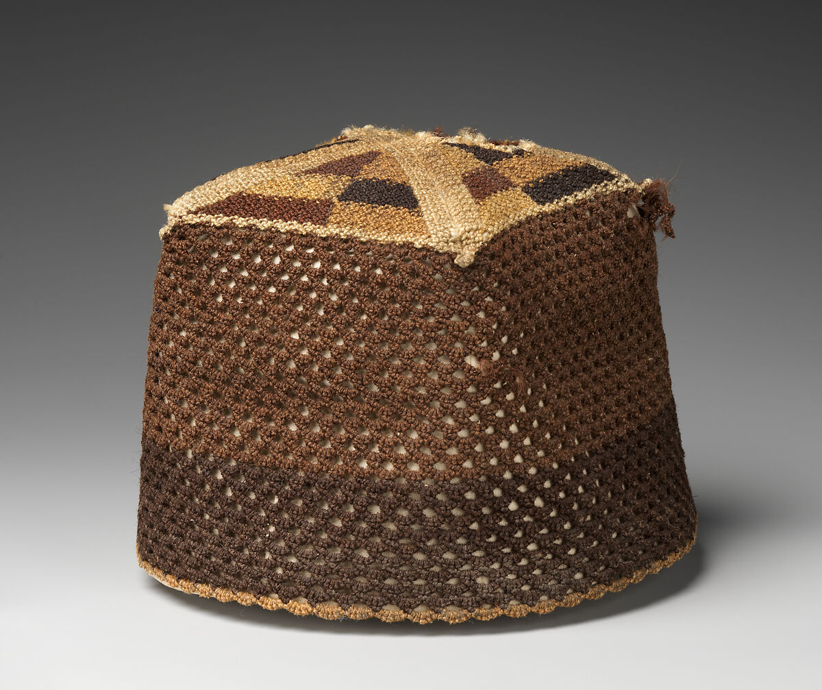 Four-Cornered Hat, Camelid hair, Tiwanaku 