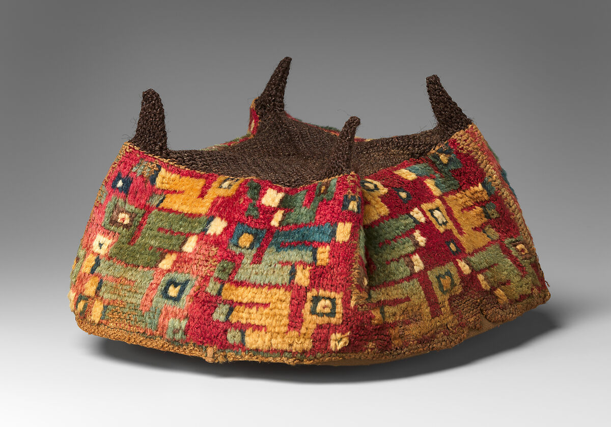 Four-Cornered Hat, Camelid hair, Wari