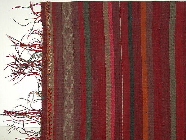 Poncho, Camelid hair, Aymara