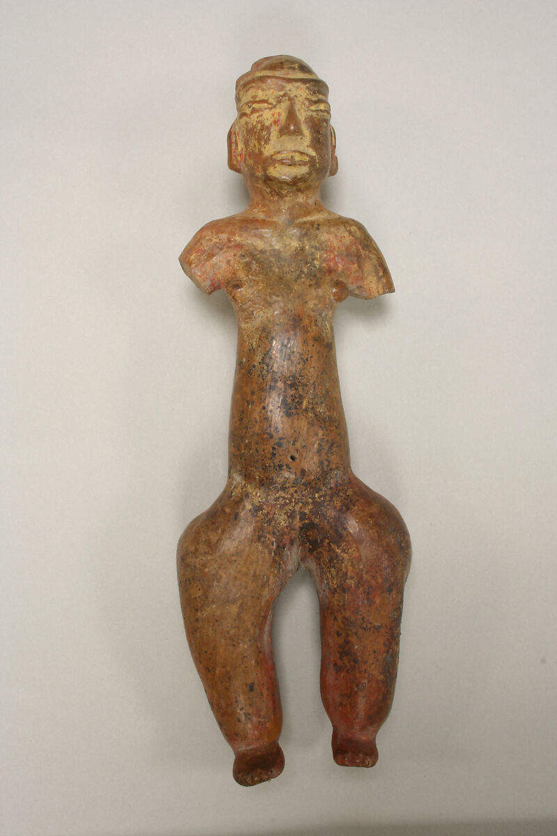 Standing Ceramic Female Figure, Ceramic, Tlatilco 