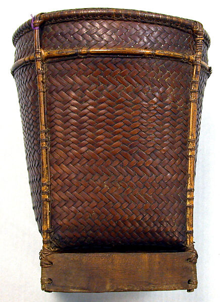 Basket, Fiber, wood, Philippines 