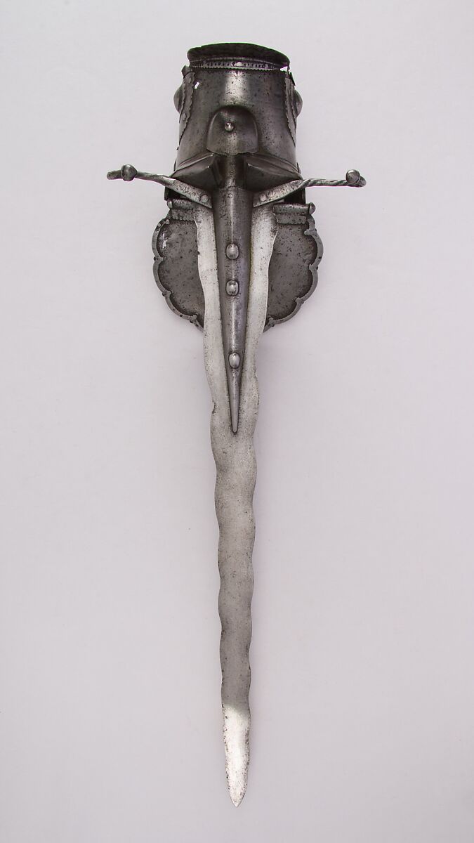 Gauntlet Dagger, Steel, Indian, South Indian