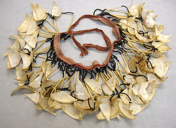Woman's Shell and Beaded Skirt, Shell, seeds, bone, cotton, Shuar or Achuar (?) 