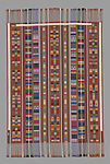 Lamba mpanjaka marevaka (king’s bright mantle), Martin Rakotoarimanana (b. 1963, Avironimamo, Madagascar), Silk, pigment, Merina peoples