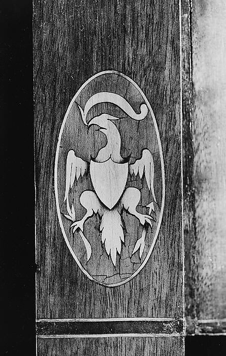 Drop-leaf dining table, Mahogany, tulip poplar, white pine, sycamore, American