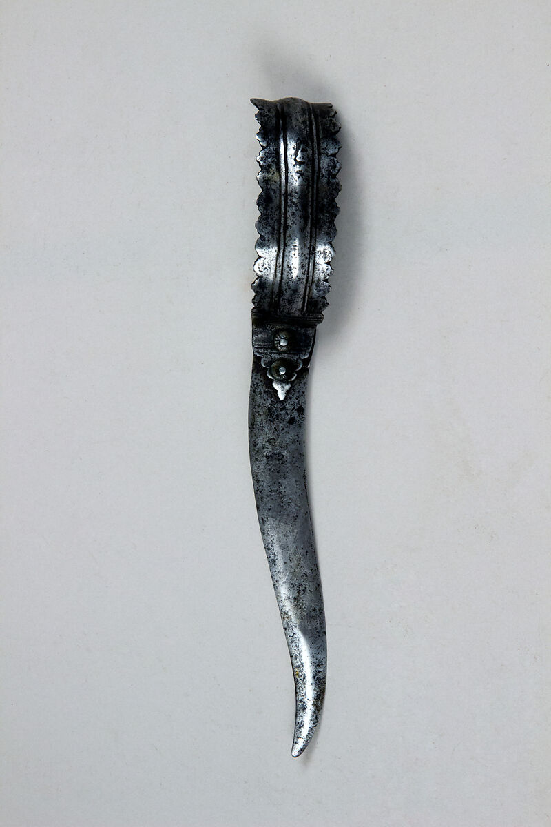 Dagger (Bichuwa), Steel, Indian, Central Indian 