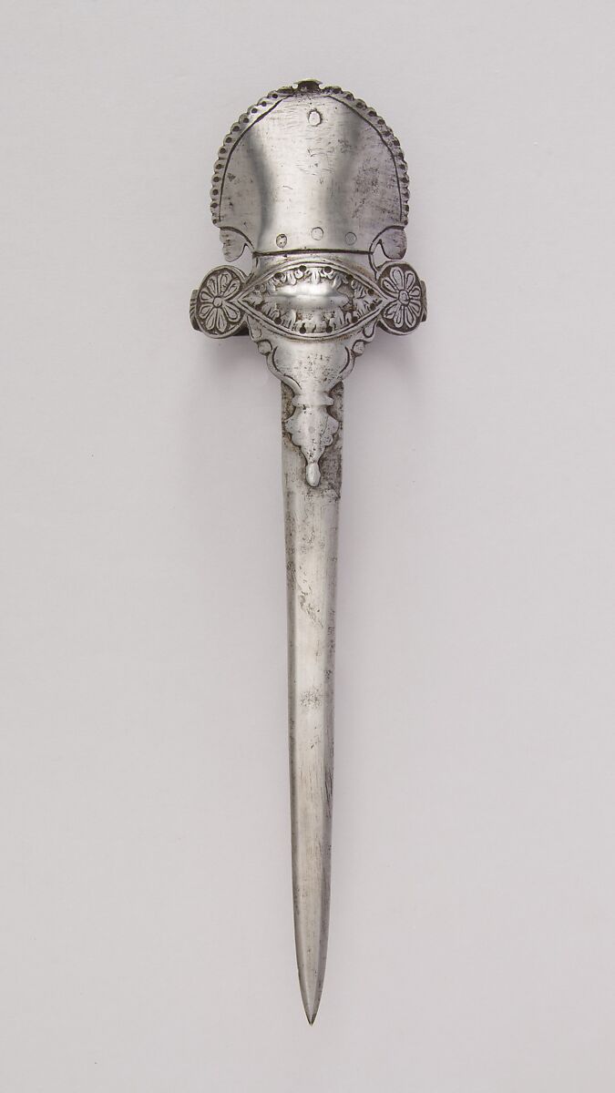 Gauntlet Dagger (Para), Steel, South Indian 