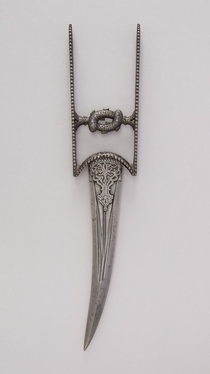 Dagger (Katar), Steel, Indian, Mughal