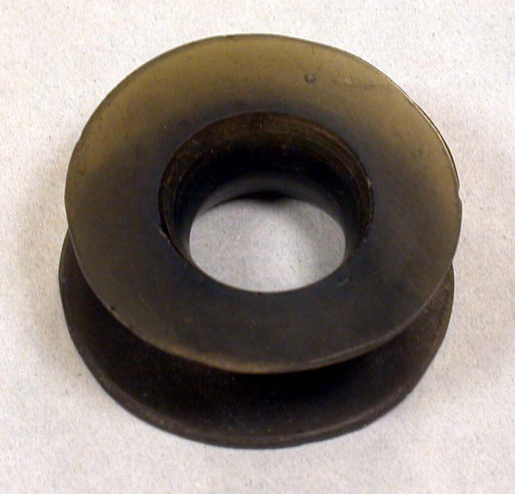 Ear Spool, Obsidian, Mexican 