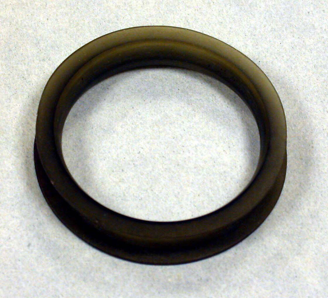 Ear Spool, Obsidian, Mexican 