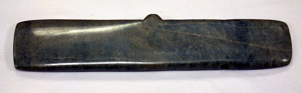 Winged pendant, Central Region artist(s), Greenstone, Costa Rican