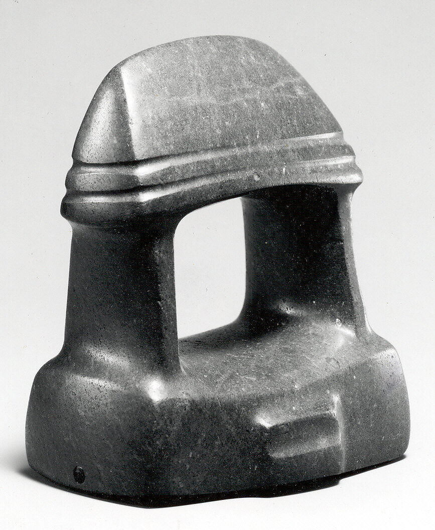 Architectural model, Mezcala artist(s), Stone, Mezcala