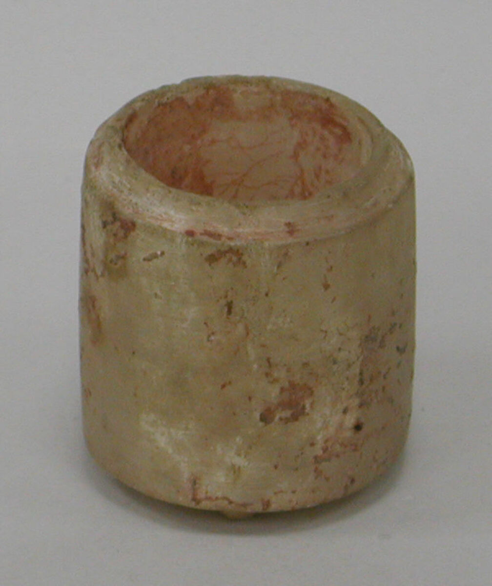 Plain Onyx Vessel, Onyx marble (tecalli), Mexican 
