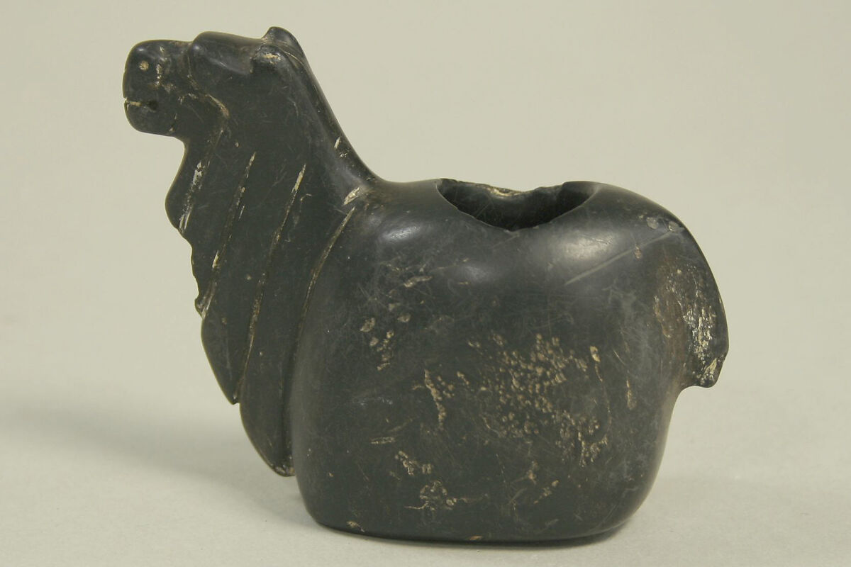 Votive Container (Canopa), Stone, Inca 