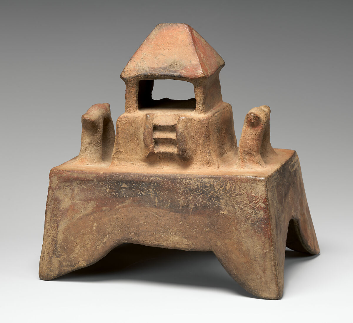Temple Model, Ceramic, Colima 