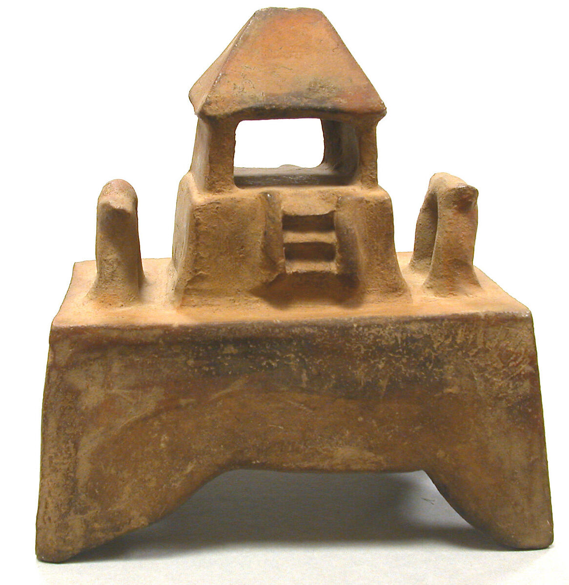 Temple Model, Ceramic, Colima