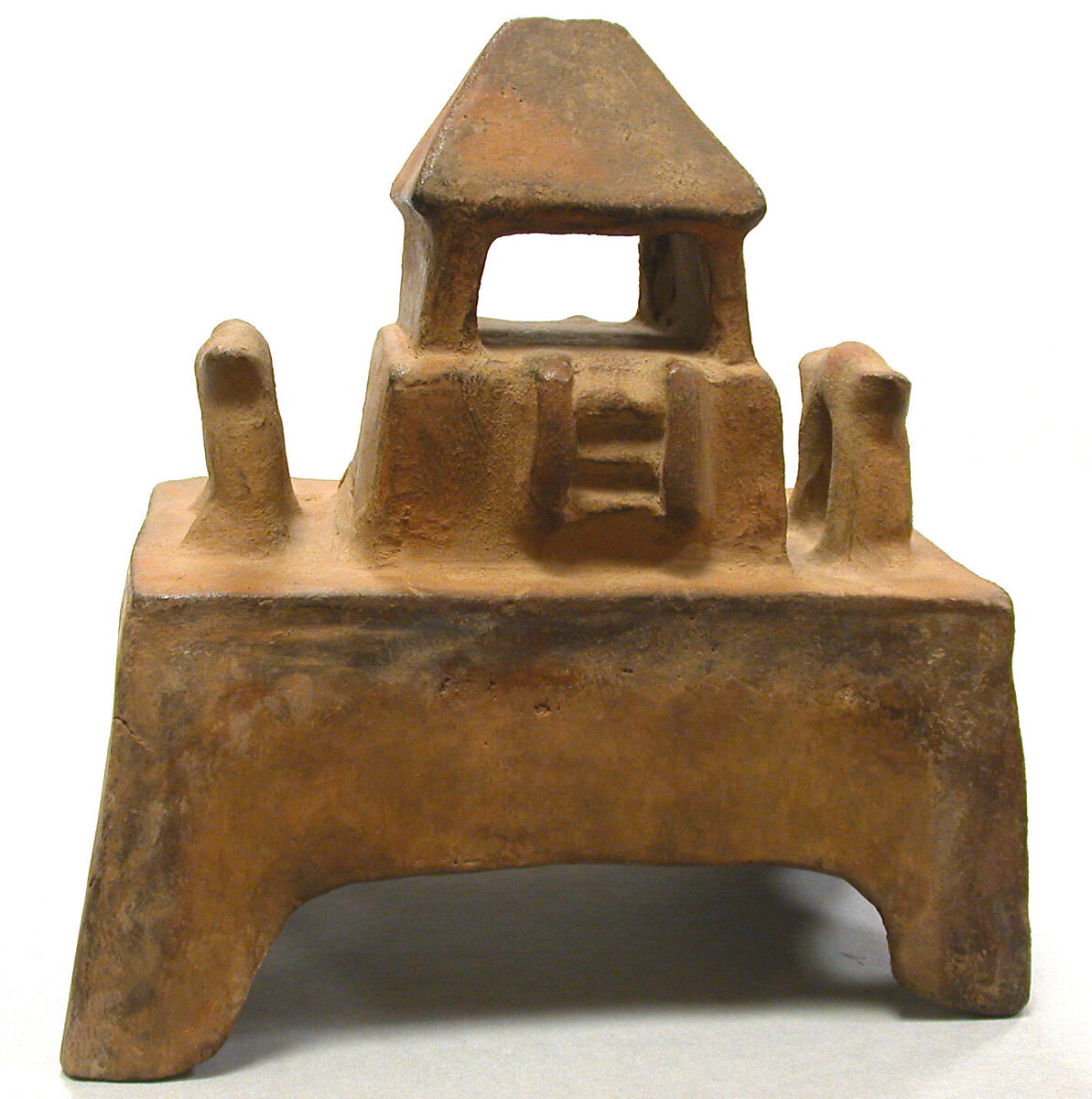 Temple Model, Ceramic, Colima