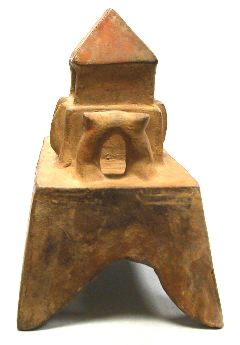 Temple Model, Ceramic, Colima