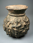 Funerary Vessel, Akan artist, Terracotta, Akan peoples