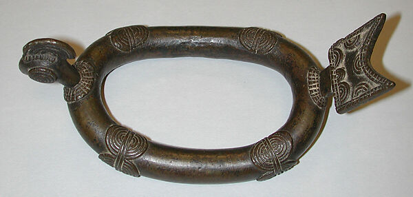 Anklet: Rooster, Brass, Nuna (?)