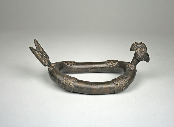Anklet: Rooster, Brass, Nuna (?)