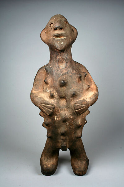 Figure: Male, Terracotta, Nigeria 