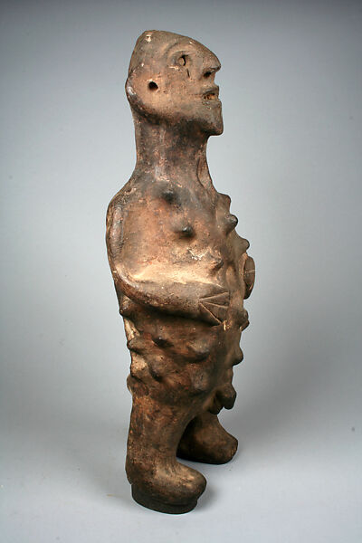 Figure: Male, Terracotta, Nigeria