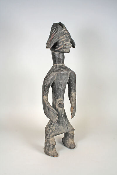 Standing Figure, Wood, pigment, Mumuye peoples 