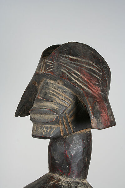 Standing Figure, Mumuye artist, Wood, pigment, Mumuye peoples