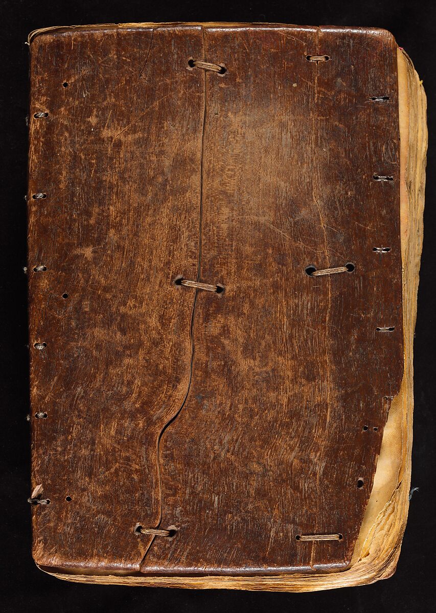 Book of the Gospels, Northern Highlands artist, Parchment (vellum), acacia wood, tempera, ink
