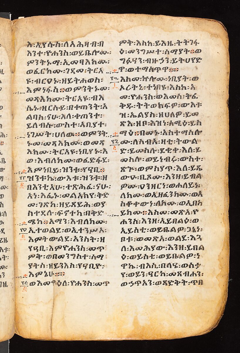 Book of the Gospels, Northern Highlands artist, Parchment (vellum), acacia wood, tempera, ink