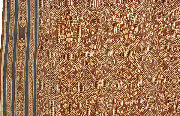 Ceremonial Textile (Pua), Cotton, Iban people