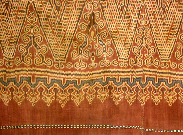 Ceremonial Textile (Pua), Cotton, Iban people 