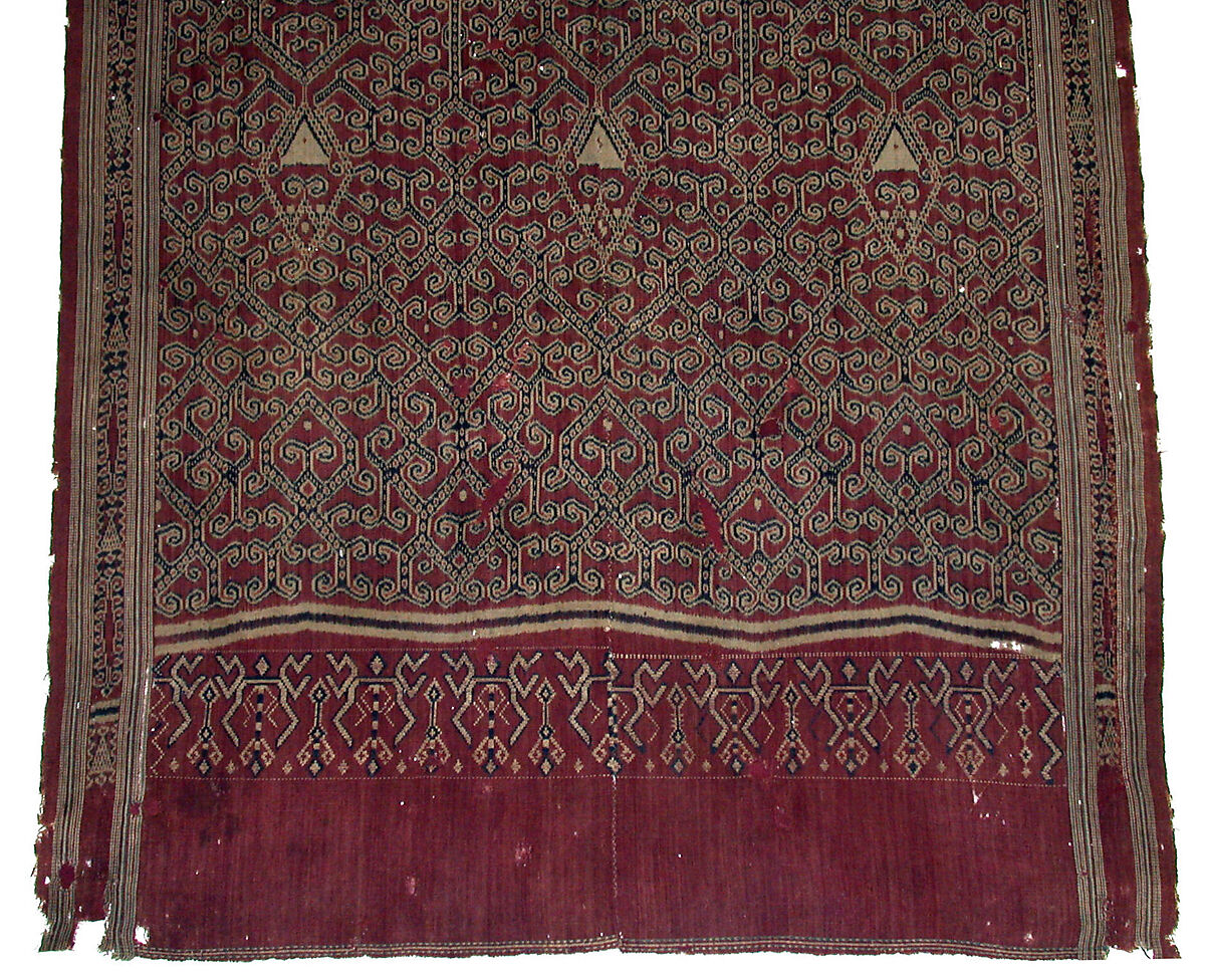 Ceremonial Textile (Pua Kumbu), Cotton, Iban people