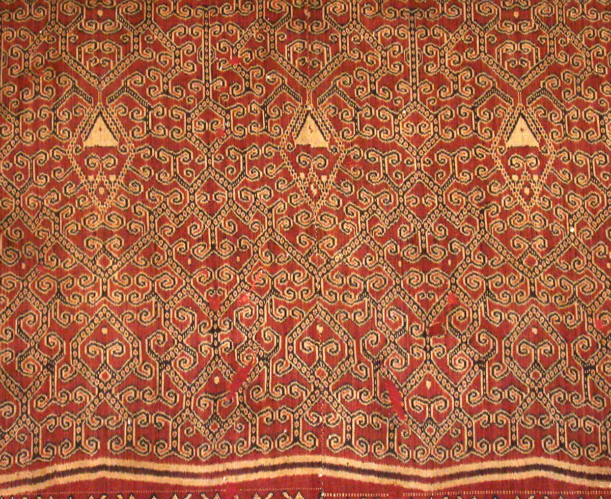 Ceremonial Textile (Pua Kumbu), Cotton, Iban people