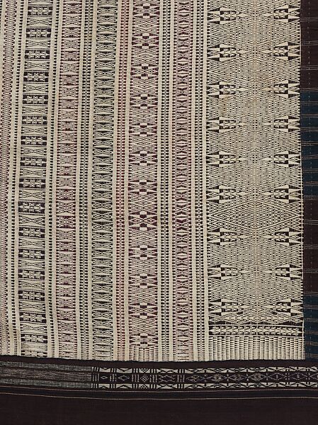 Pinunsaan (ceremonial textile), Toba Batak artist(s), Cotton, Toba Batak peoples