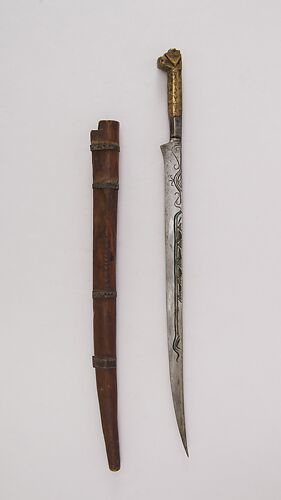 Knife (Flyssa) with sheath