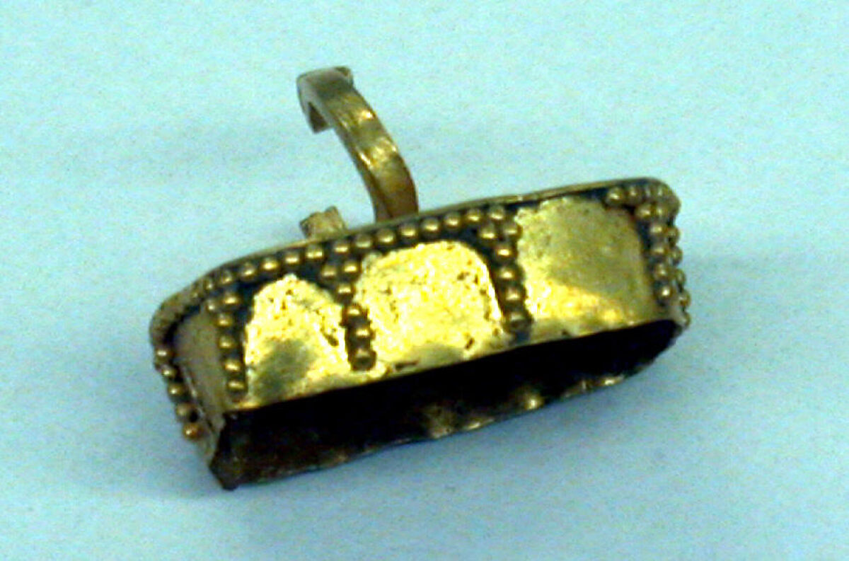 Garment Clasp, Gold, Visayas 